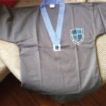 taekwondo sltkd club dobok with white surround logo